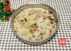 Illustration of how to make preserved radish cake 13 