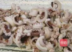 # Steamed Vegetables#Real Steamed Octopus Recipe Illustration 4