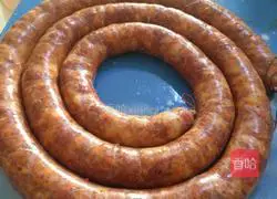 Illustration of homemade spicy sausage 8
