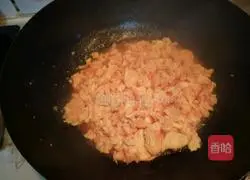 Fried eggs with tomato sauce Illustration of how to do it 8