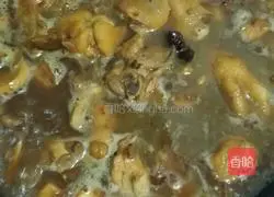 Illustration of home-style chicken stew 4