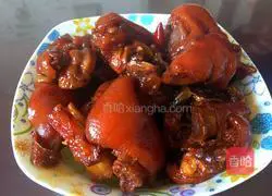 Braised pig trotters recipe 7