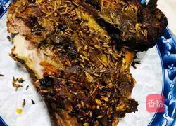 Honey roasted lamb leg recipe illustration 6