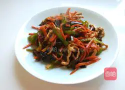 Illustration of how to make fish-flavored shredded pork during the Lantern Festival on the 15th day of the first lunar month 13