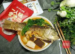 Illustration of Sichuan Spicy Crucian Carp Pot Recipe 7