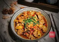 Illustration of how to make steamed chicken with drum juice 11