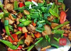 Hunan Stir-fried Pork Recipe Illustration 7