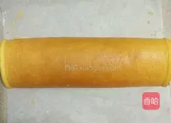 Dragon Fruit Cream Cake Illustration of how to make a roll 15