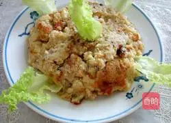 Illustration of how to make mashed potato meatloaf 7