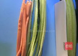 Illustration of grilled cold noodles (home cooking) 2