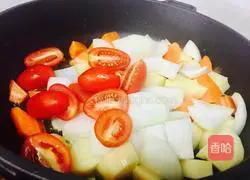 Illustration of how to make oxtail borscht 2