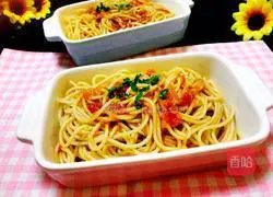 Illustration of how to make tomato pasta 9