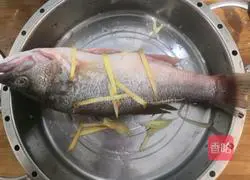 Illustration of how to make steamed seabass 5