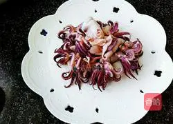 Illustration of how to make clear water squid 8