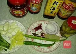 Illustration of how to stir-fry huajia 2