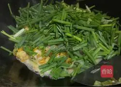 Illustration of how to make scallops with green onion 4