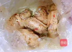 Illustration of how to make fried chicken wings 2