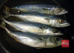 Illustration of home-style stewed mackerel 3