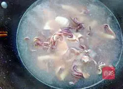 Illustration of how to make clear water squid 5