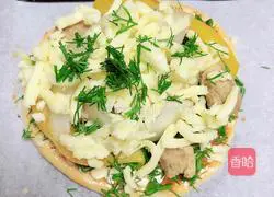 How to make mini pizza with fennel and beef (10 cm) 14