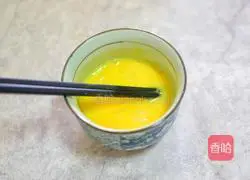 Fried ham sausage Illustration of how to make eggs 2