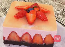 Strawberry Yoghurt Mousse Cake (6 inches) Recipe Illustration 12