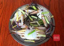 Illustration of how to make steamed swimming crabs 4