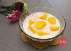 Cantonese Dessert - Mango Sago Recipe Illustration 7
