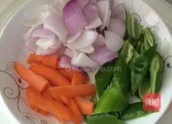 Illustration of how to make spicy squid tentacles 8