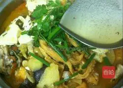 Illustration of how to cook fish with pickled vegetables (slightly spicy version) 9