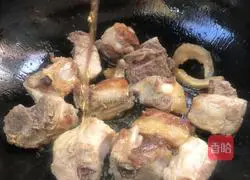 chestnut Illustration of how to cook pork ribs 4