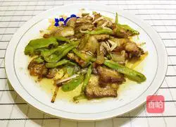 Illustration of Stir-fried twice-cooked pork 5