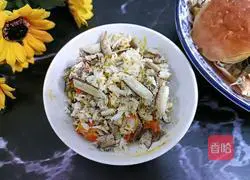 Illustration of how to make crab paste 3