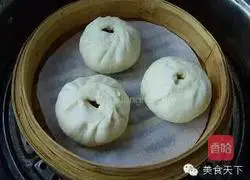 Illustration of how to make barbecued pork buns 10