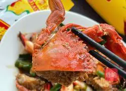 Illustration of how to make fried crabs 7
