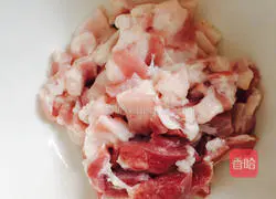 Illustration of how to make fried meat with bamboo shoots 1