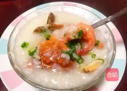 Seafood porridge recipe 6
