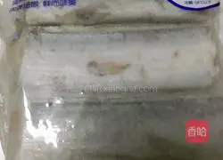 Red Illustration of how to make hairtail fish 1