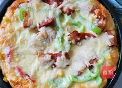 Illustration of how to make homemade pizza 9