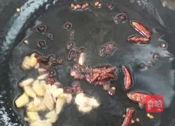 Illustration of braised chicken legs 2