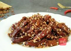 Illustration of spicy cumin pork jerky 12