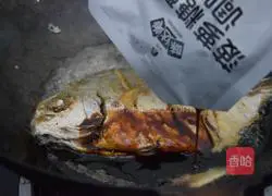 Illustration of making sweet and sour fish 5