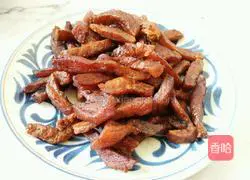 Illustration of Spicy Cumin Dried Pork 6