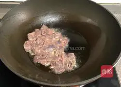 Illustration of how to make stir-fried pork liver 4