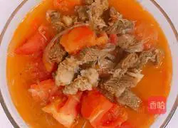 Illustration of how to make tomato and beef brisket stewed vermicelli 6