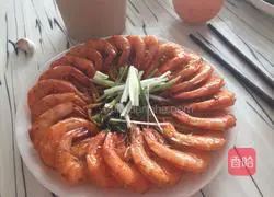 Illustration of Braised Shrimp in Oil 7