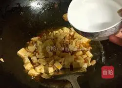 Illustration of how to make Mapo tofu 6
