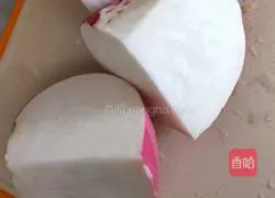 Illustration of how to make fried radish balls 1