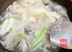 Illustration of how to make the rice dish 