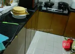 Pink cherry cream cake recipe 2